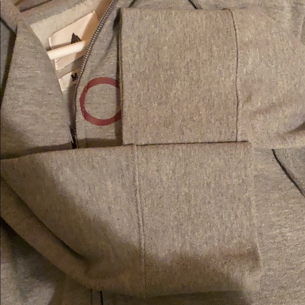 BURTON グレー ミトン　レディース　М Women's Burton Zip-Up *Like New Condition*